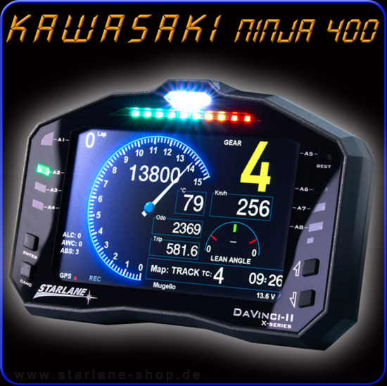 Dashboard KAWASAKI Ninja 400  2018 - 2019