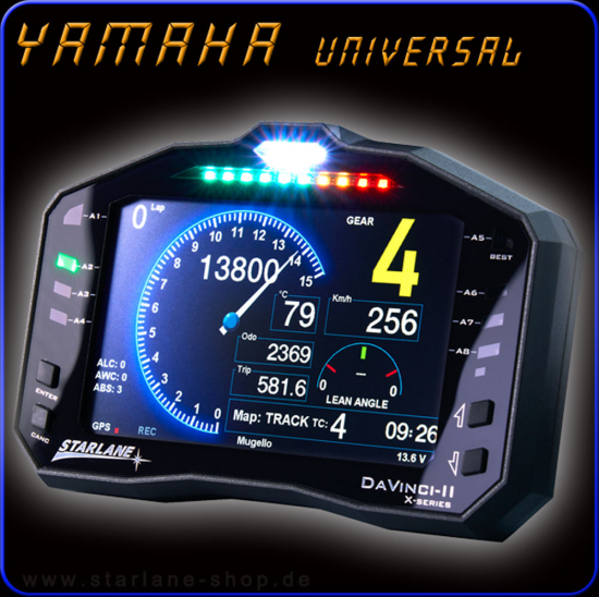 Dashboard Yamaha universal