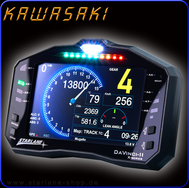 Dashboard Kawasaki universal