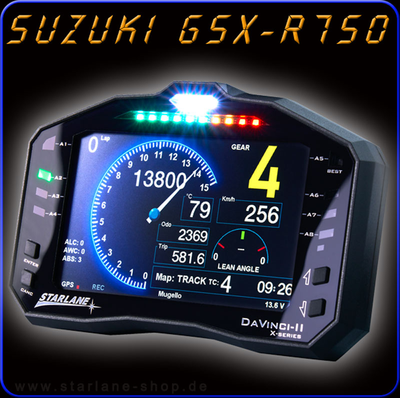 Dashboard SUZUKI GSX-R750 L1 - L9  (2011 - 2019)