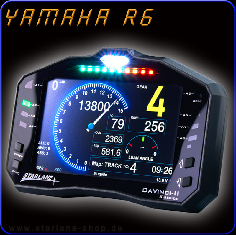 Dashboard YAMAHA R6  RJ09, RJ095, RJ11, RJ15, RJ155